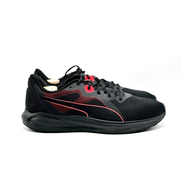 Puma Shoes Men Size 13 Running Sneakers 37628902 Twitch Black‎